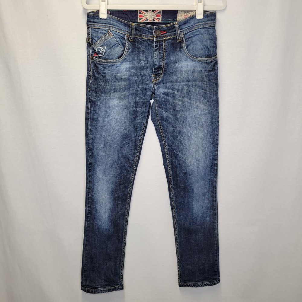 Lee Cooper East London Heritage Men's Size 32 Jeans Norris Slim Leg